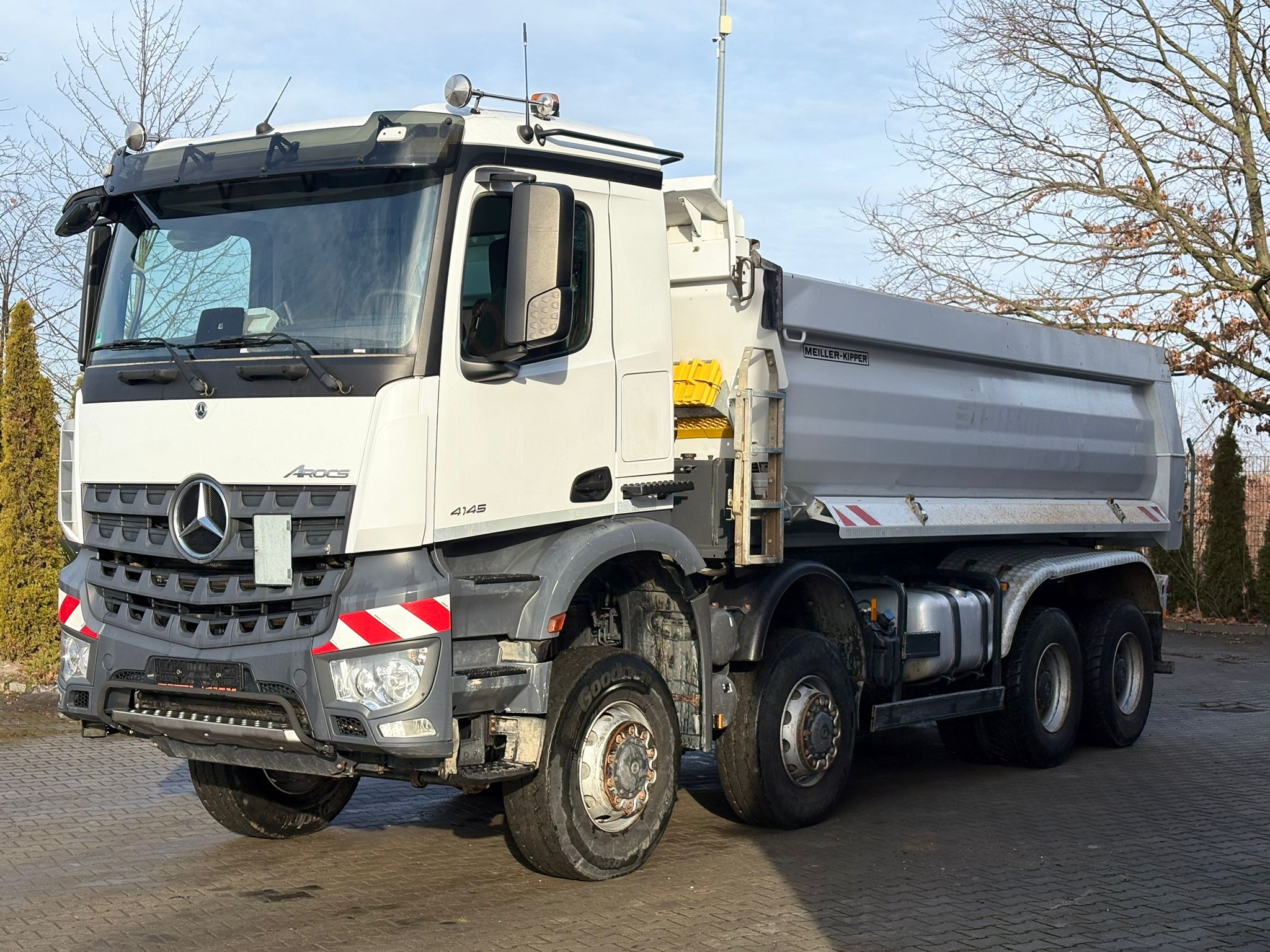 MB AROCS 4145 8x8 EURO6 WYWROTKA MEILLER